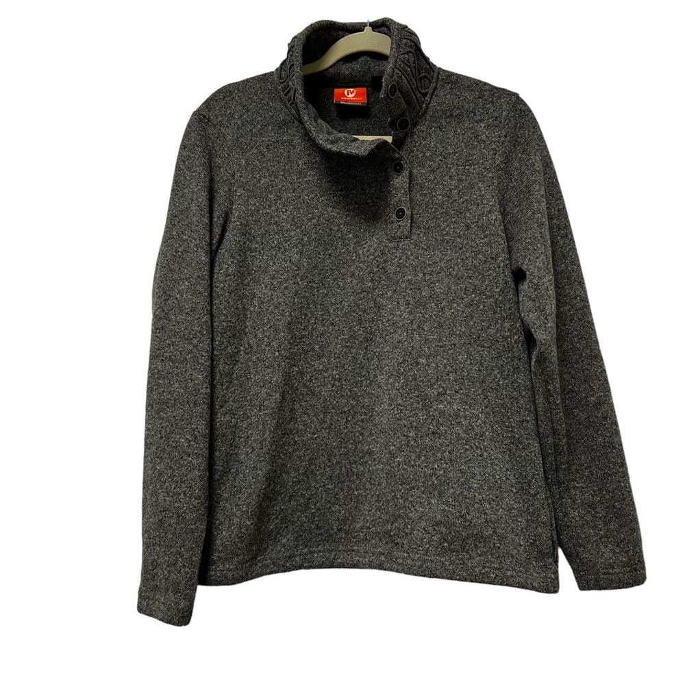 Merrell Women’s Pullover Sweatshirt Gray Size Large